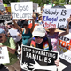 A protest against detention camps held in July in Denver, Colorado.